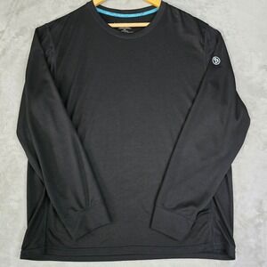 Activewear Climatesmart Mens Black XXL Nano Mesh Lightweight Base Layer Shirt